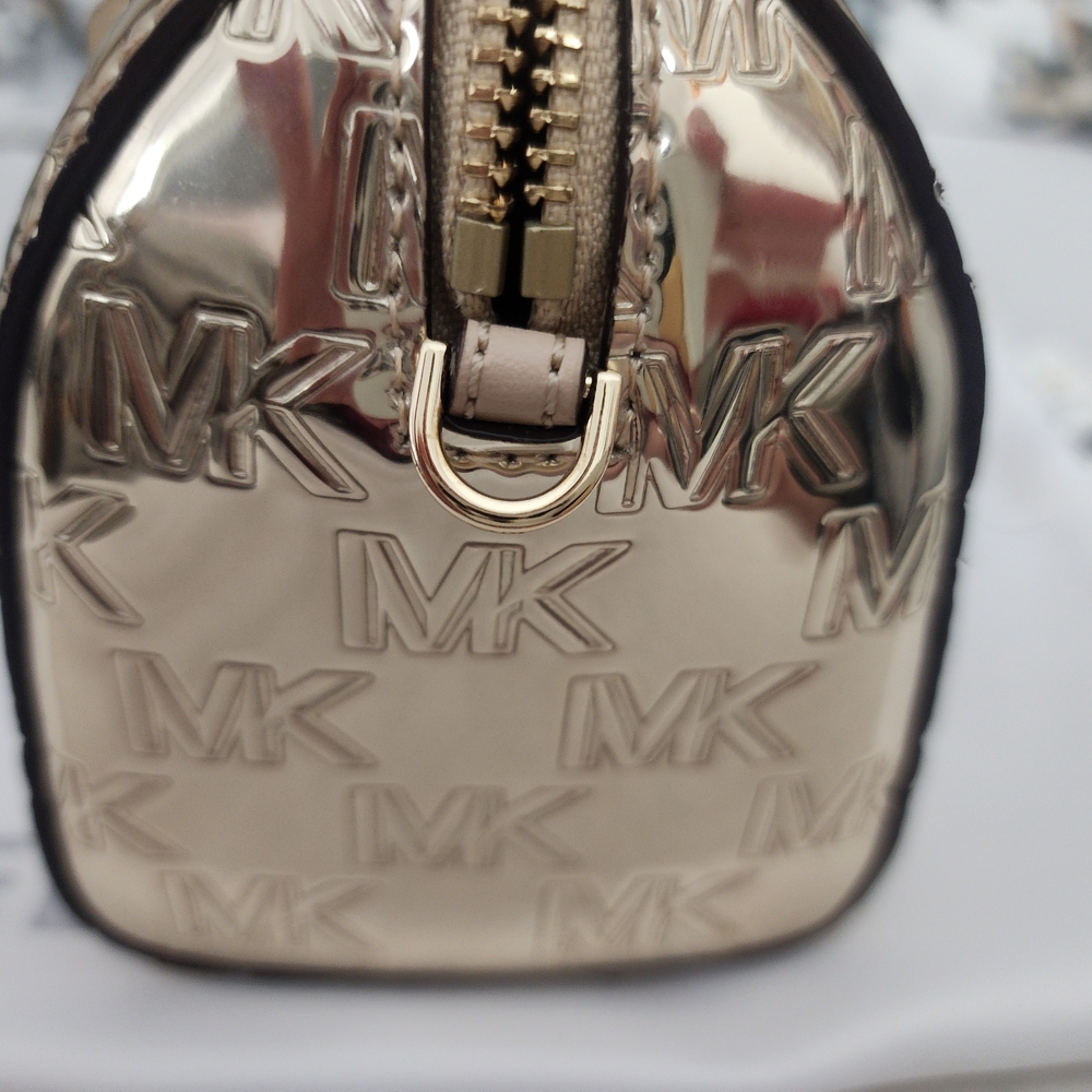 Michael Kors Gold and Tan Women's Bag - Picture 5 of 7